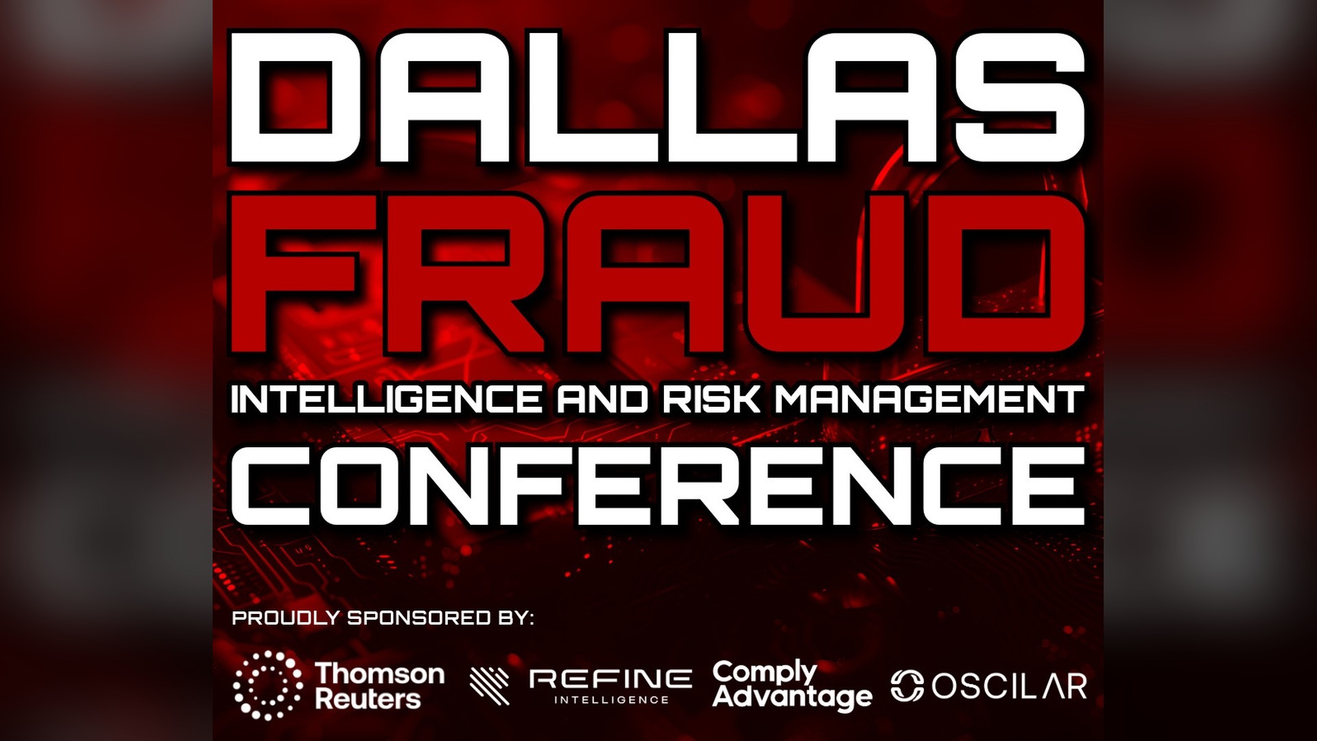 Dallas Fraud Intelligence and Risk Management Conference